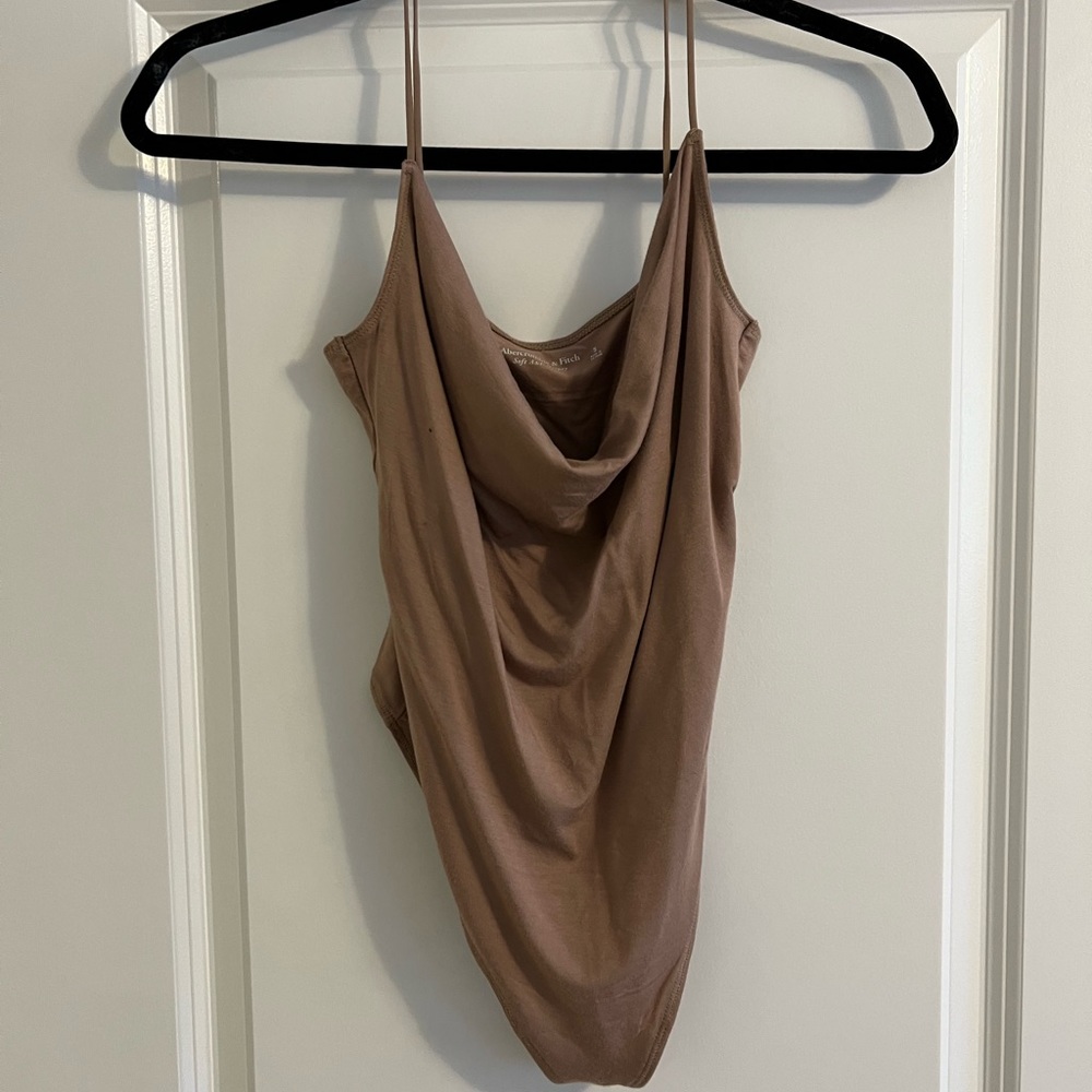 Abercrombie and Fitch Cowl Neck Bodysuit